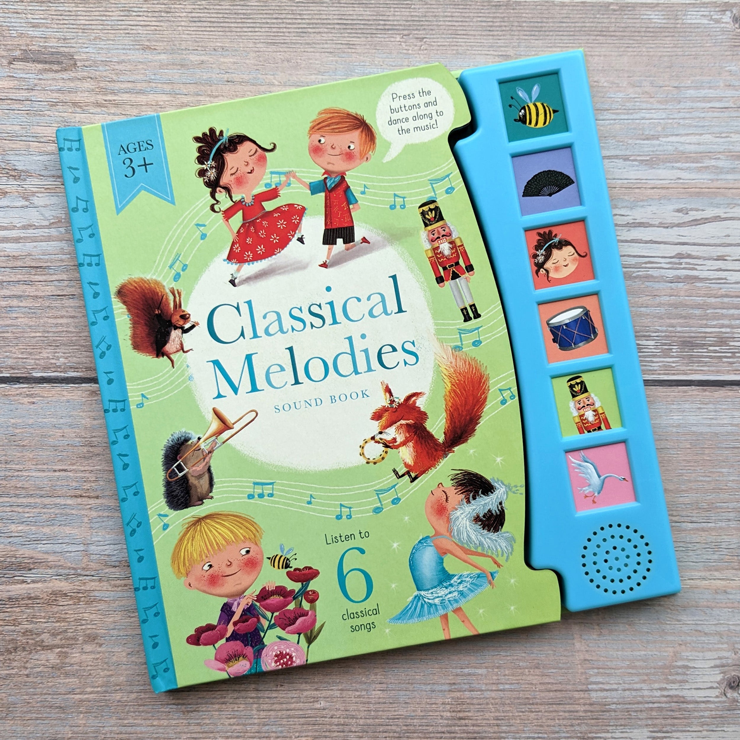Classical Melodies - Children's 6 Button Sound Book – Robert Frederick