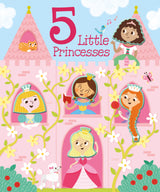 5 Little Princesses - Children's Touch & Feel Silicone Book