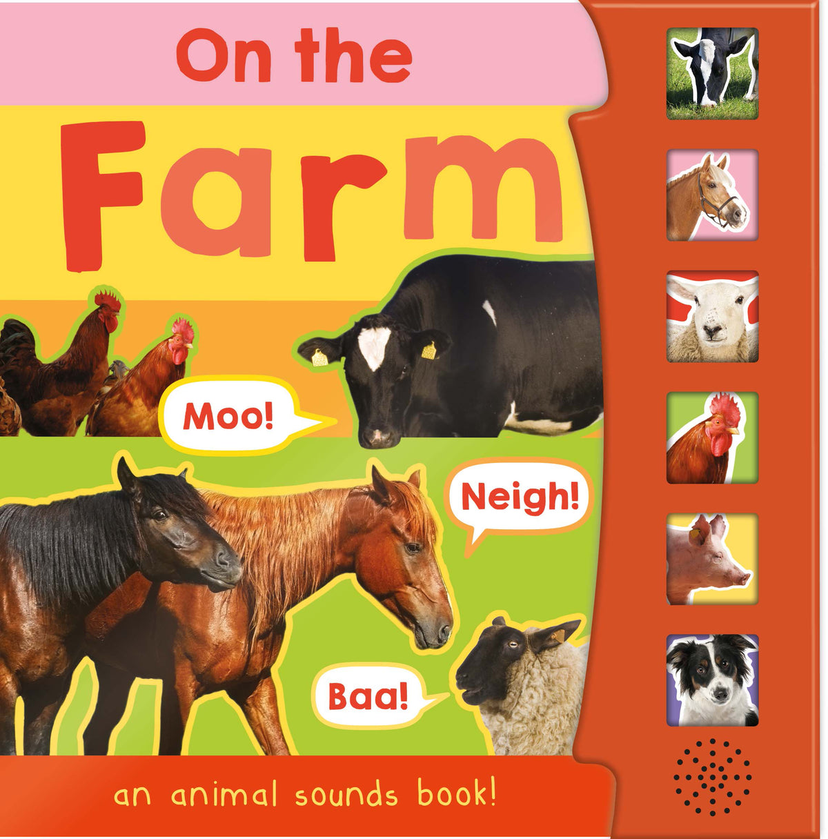 Farm Sound Block On the Farm Sound Book - Children’s 6 Button Sound Book – Robert Frederick