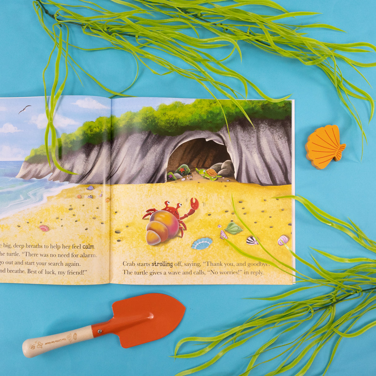 When Crab Feels Calm - Me And My Feelings Children's Paperback Book