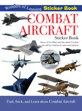 Discover Combat Aircraft Sticker Book - Find, Stick and Learn
