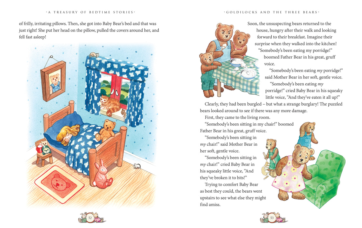 A Treasury of Bedtime Stories - Children's Classic Stories