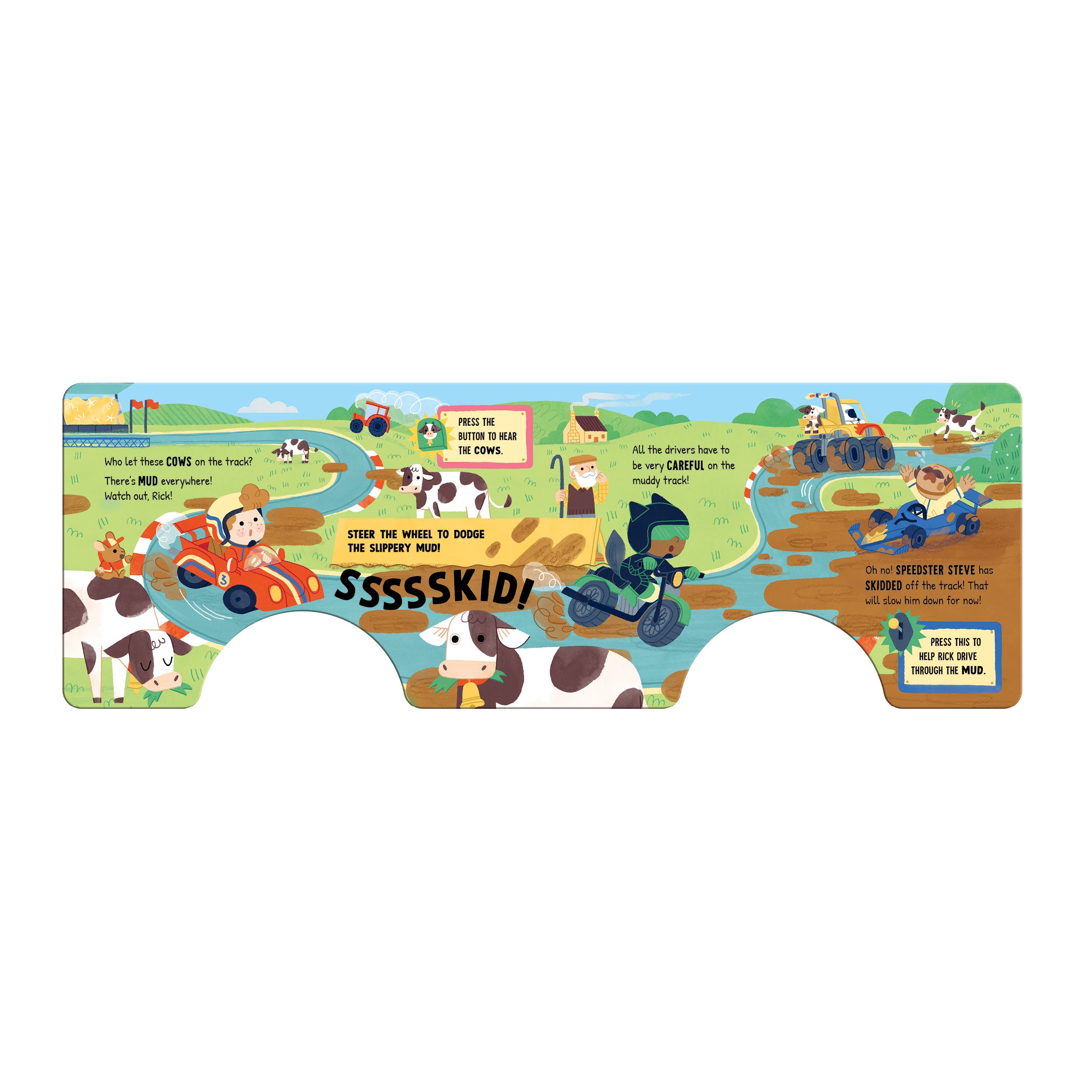 Get Set, Go! Race Car Rally Children's Sound Book – Robert Frederick