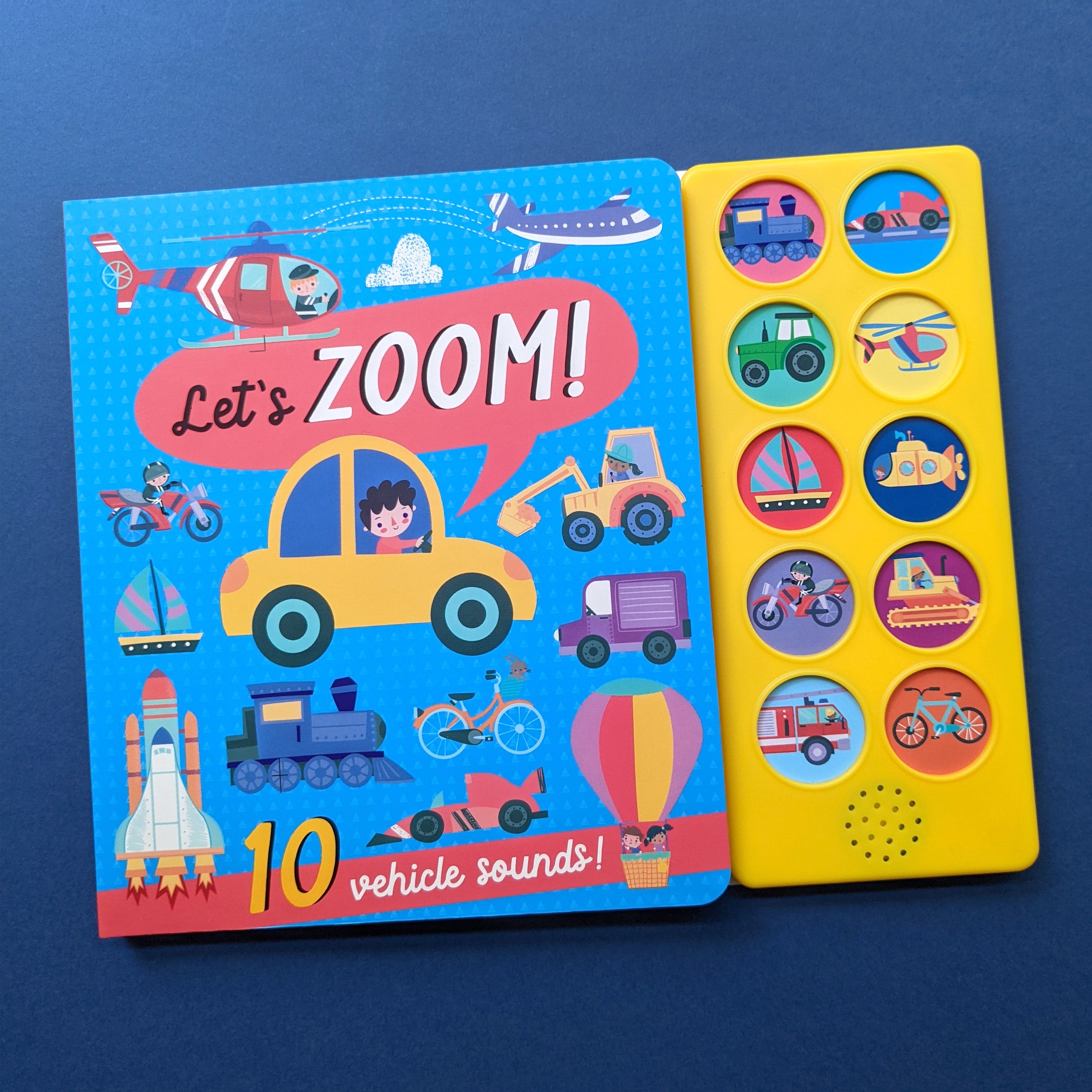 Let's Zoom - Children's 10 Button Sound Book – Robert Frederick