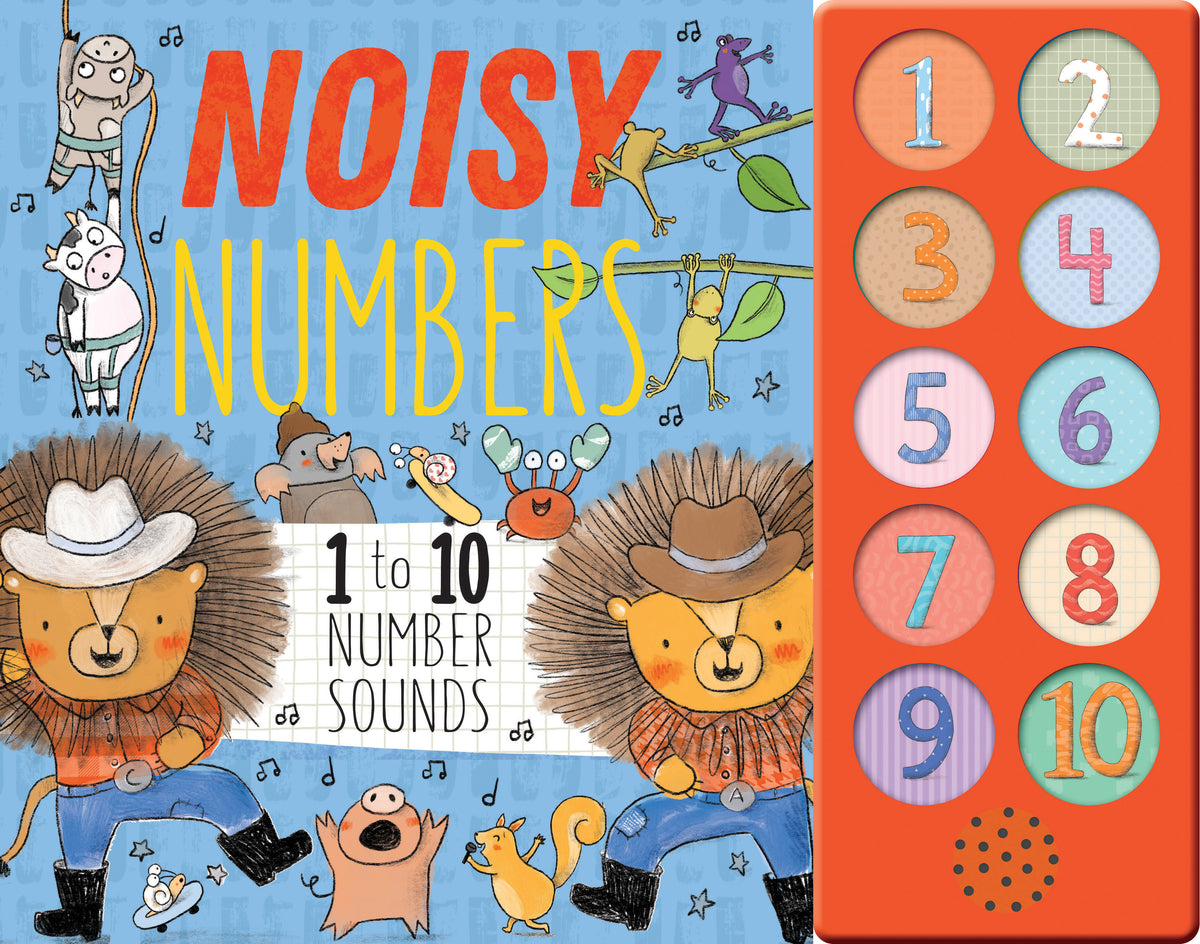Sound Numbers Noisy Numbers - Children's 10 Button Sound Book – Robert Frederick