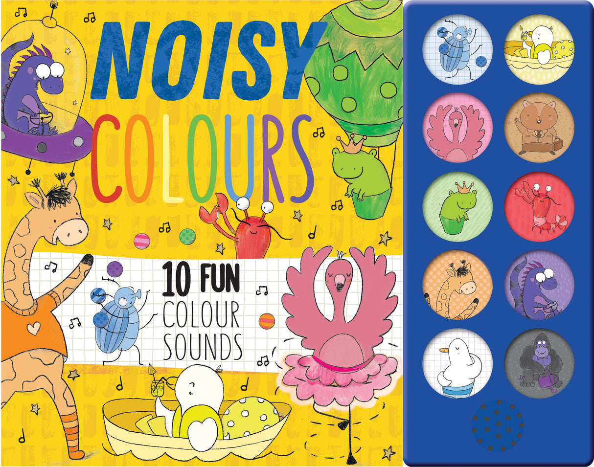 Noisy Colours - Children's 10 Button Sound Book