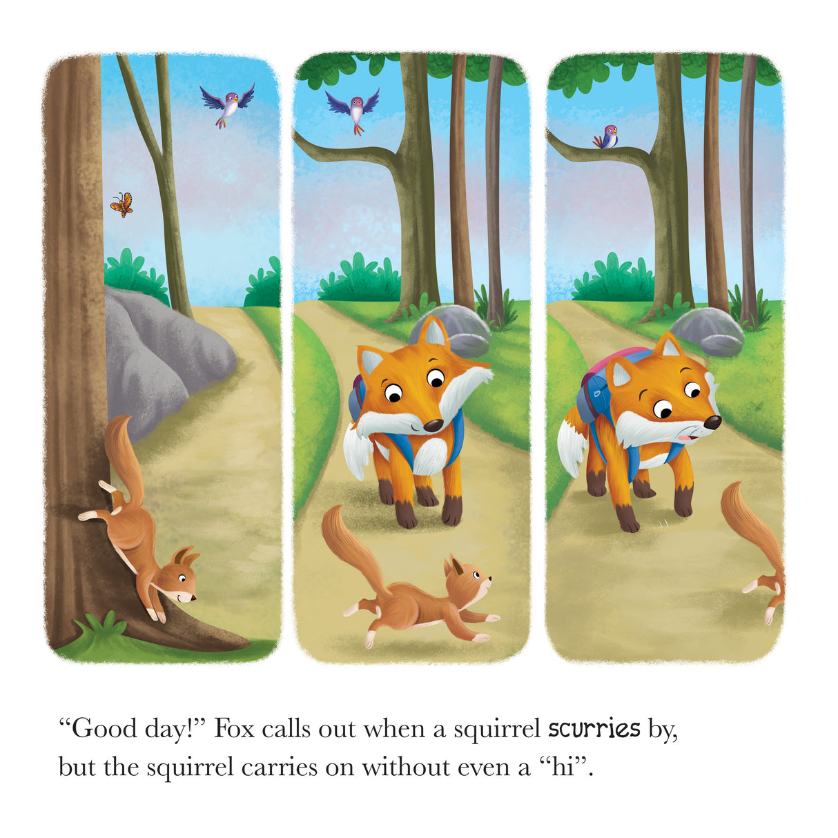 When Fox Feels Happy - Me And My Feelings Children’s Paperback Book
