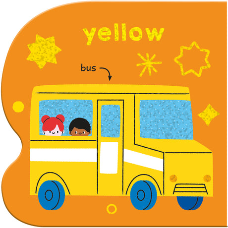 Little Book of First Words – Colours - Sparkly Board Book