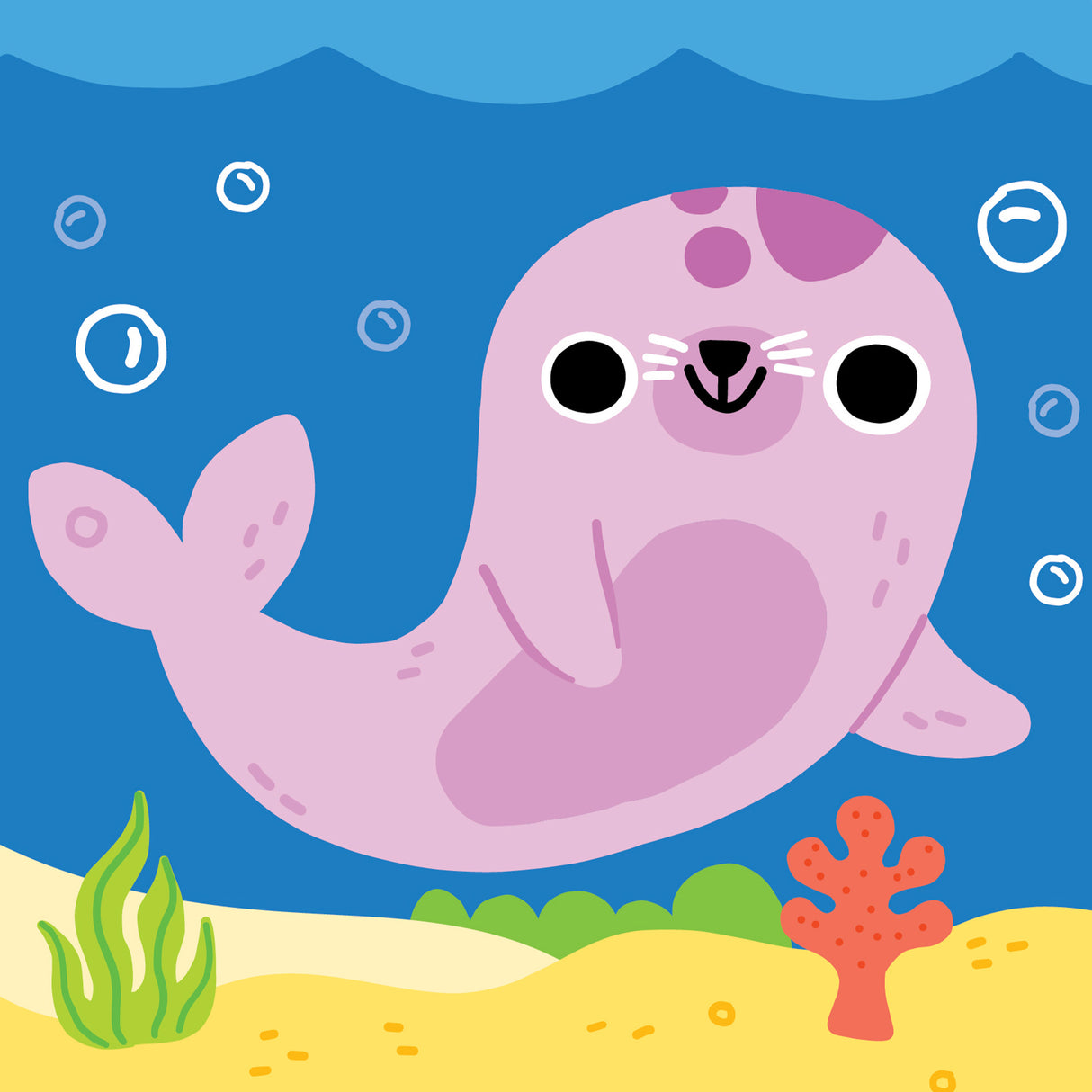 A Home For A Seal - Fun Wobbly-Eye Board Book for Babies & Toddlers