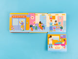 Who’s Here In The Town – Fold-Out Flaps Board Book