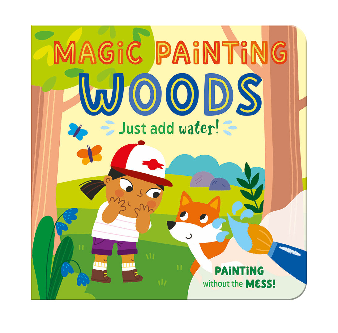 Magic Painting Book – Woods - Mess-Free Water Reveal Board Book