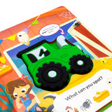 Chug Chug Tractor - Squeaky Sound Book for Toddlers