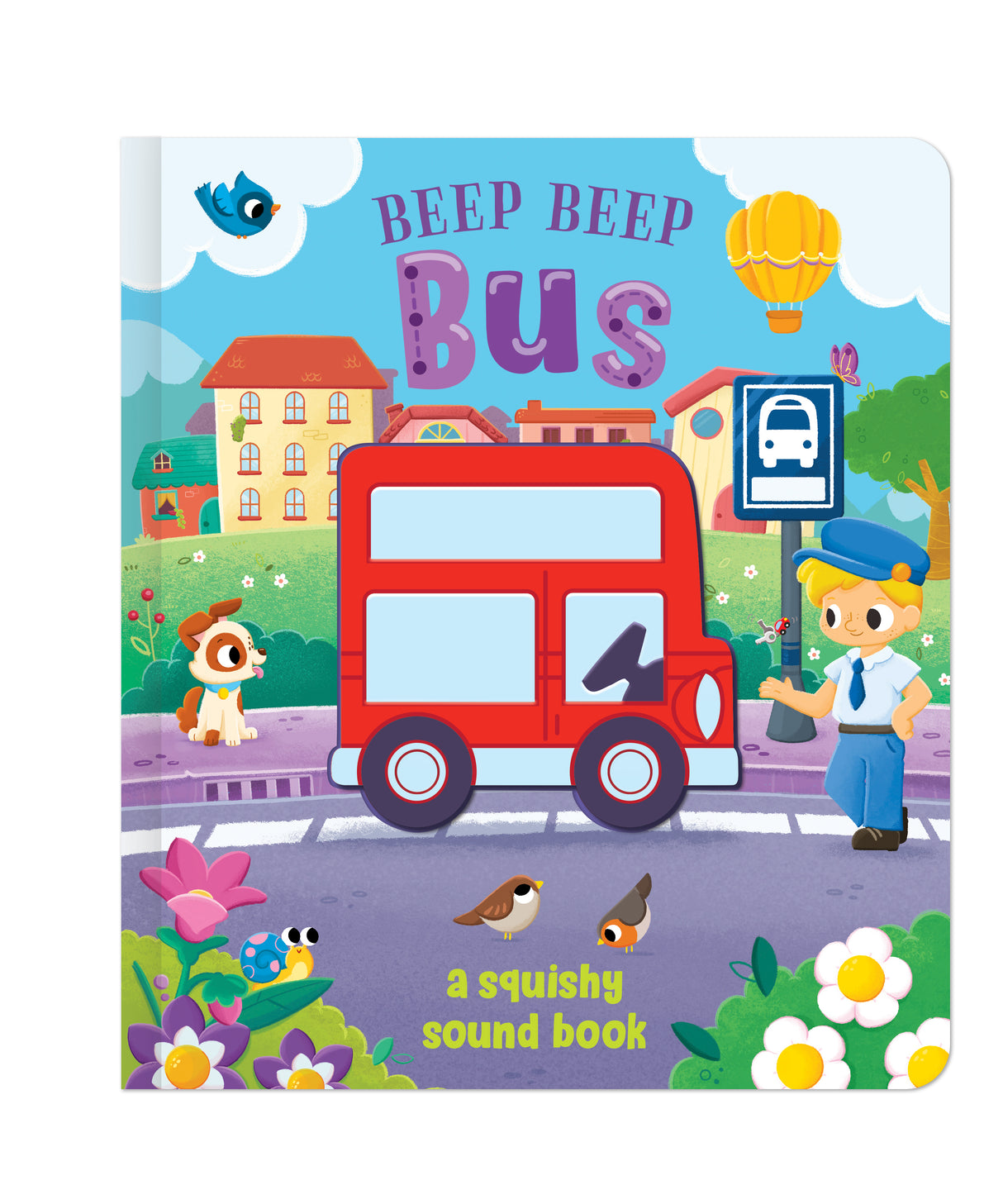 Beep Beep Bus – Squishy Sound Book for Toddlers