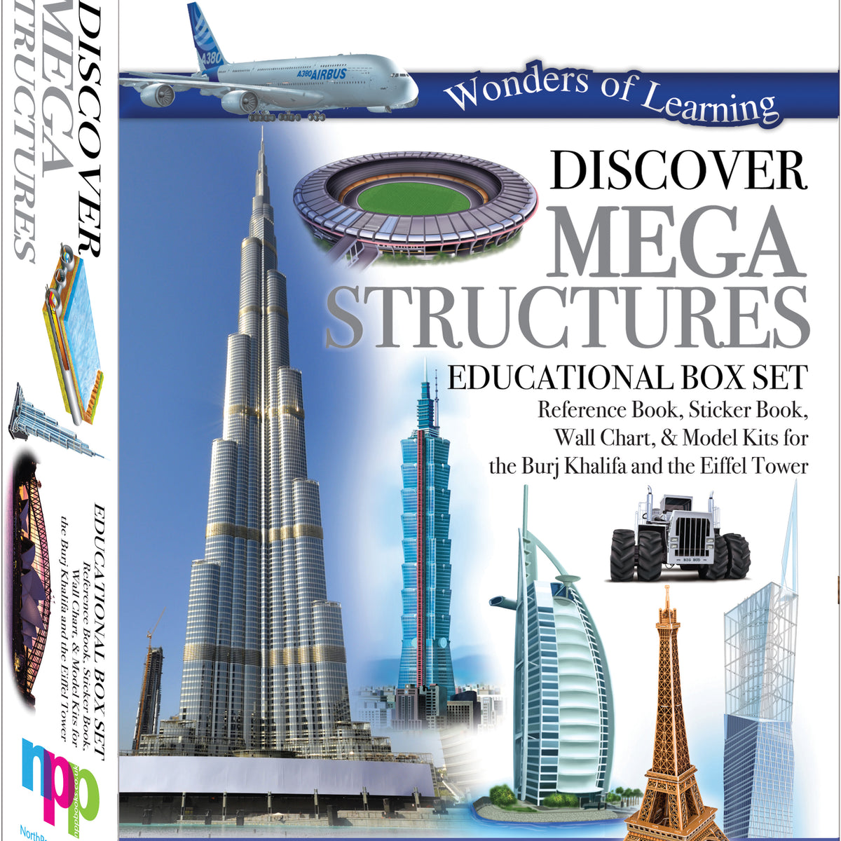 Discover Mega Structures Educational Box Set - Children's STEM Learnin ...