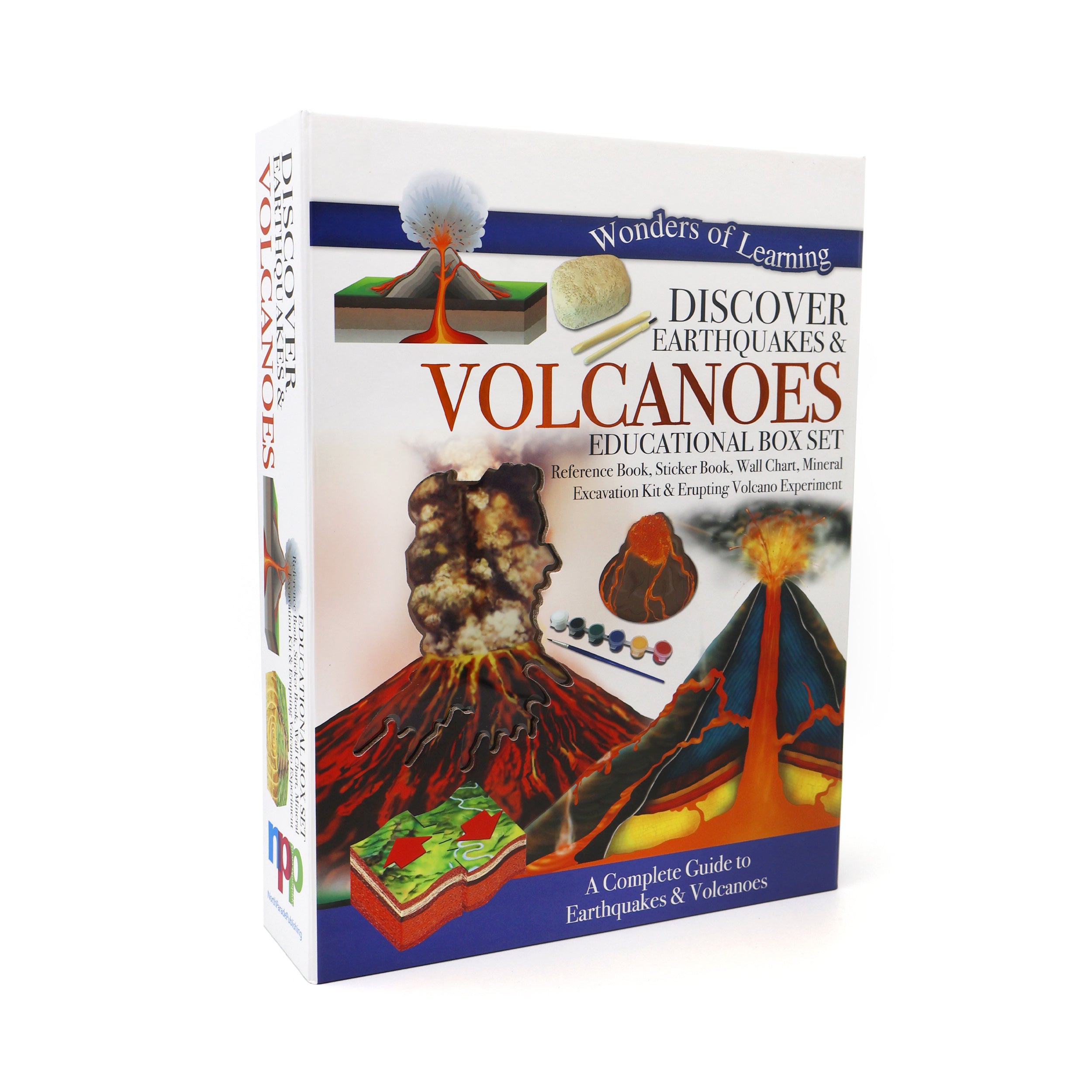 Volcanic  英語版 リバイズド 3ED Discover Earthquakes & Volcanoes Educational Box Set - Children's