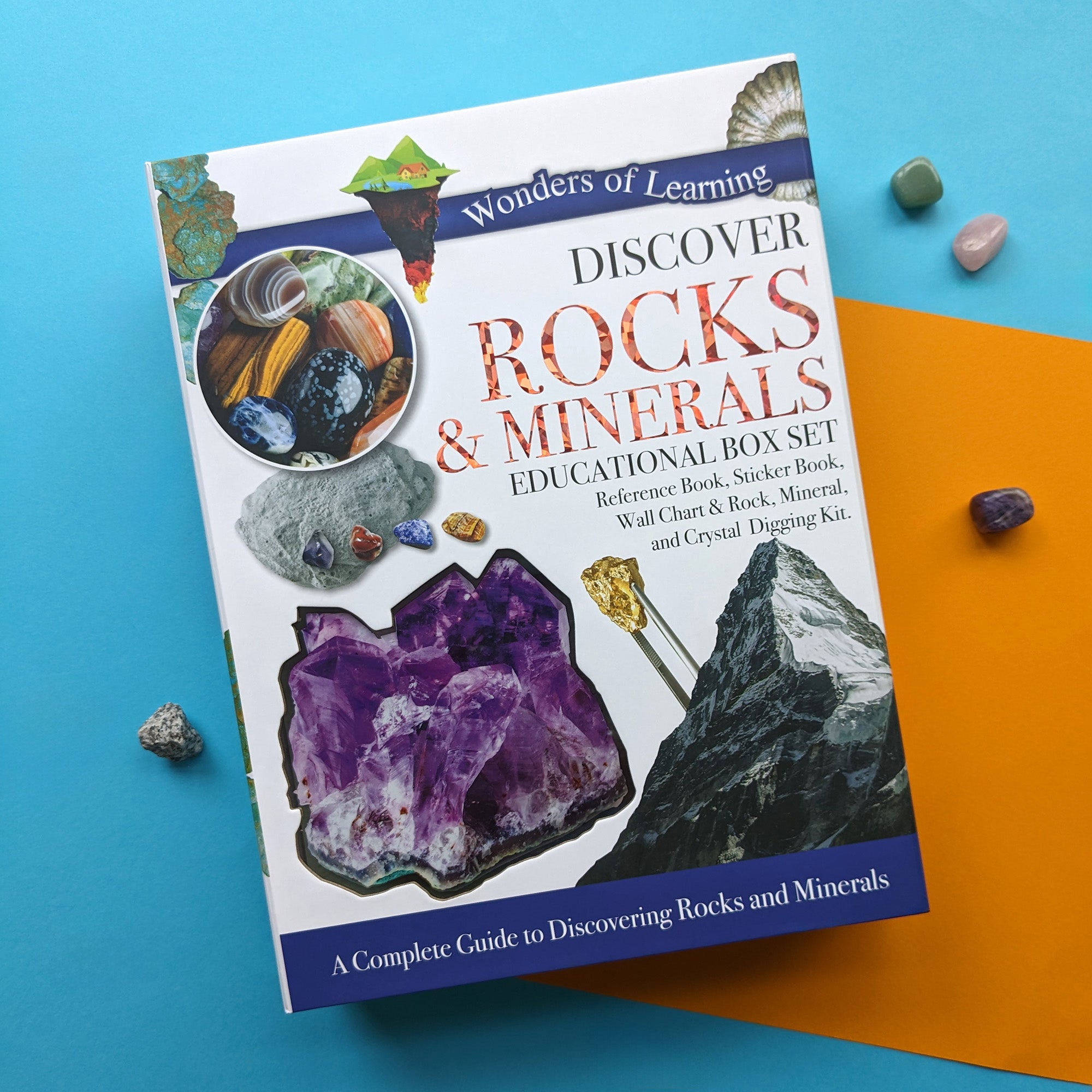 Discover Rocks & Minerals Educational Box Set - Children's STEM