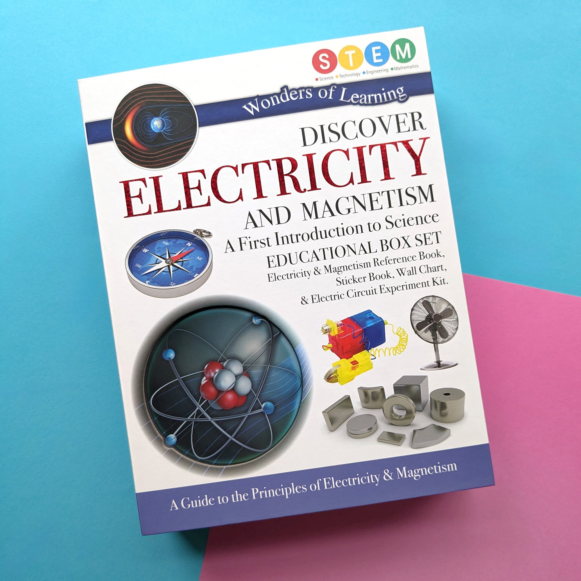 Discover Electricity & Magnetism Educational Box Set - Children's