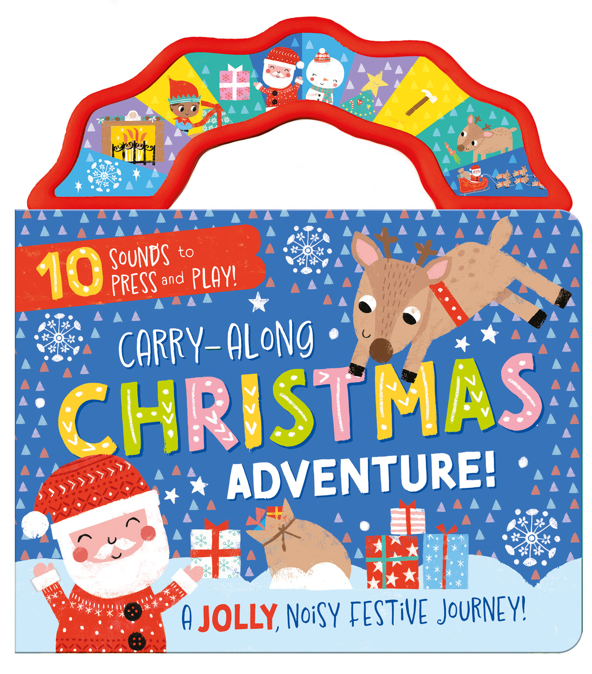 Carry Along Carry-Along Christmas Adventure – Children’s 10 Button Sound Book ...