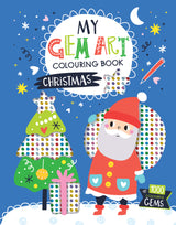 My Gem Art Colouring Book: Christmas - Includes 1000 Coloured Gems