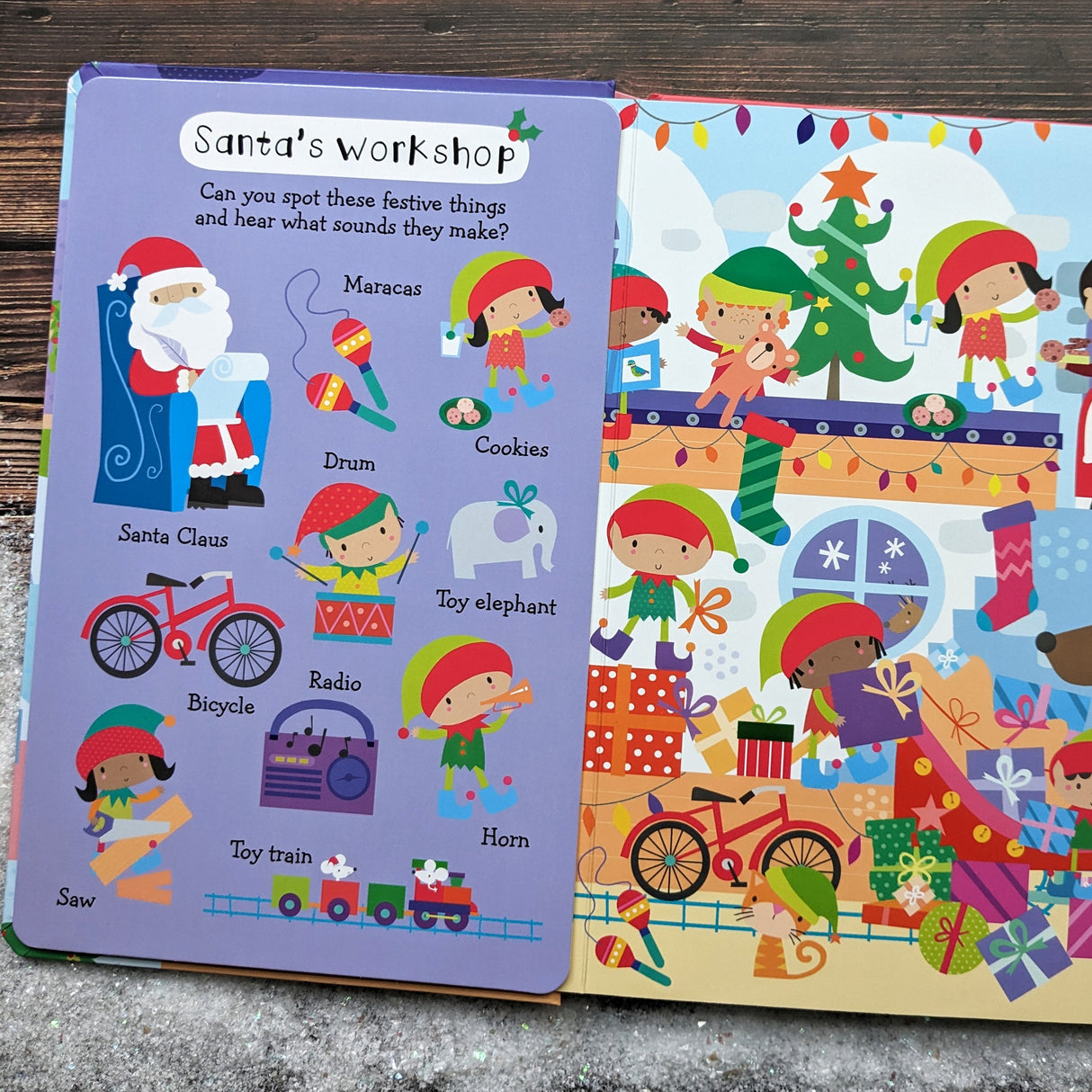 My First Look and Listen Christmas - Children's 50 Button Sound Book