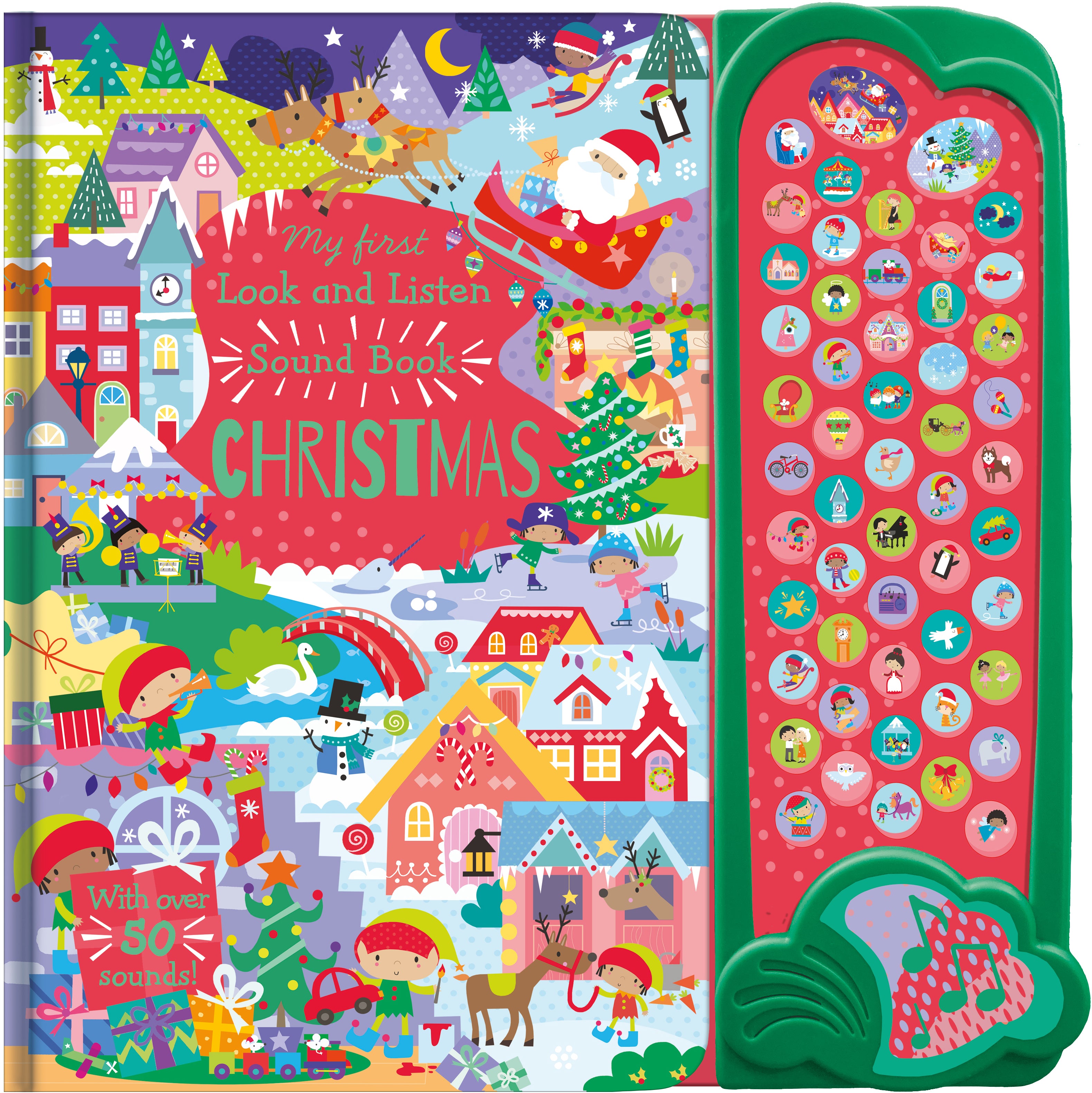 My First Look & Listen Christmas - Interactive 50 Sound Button