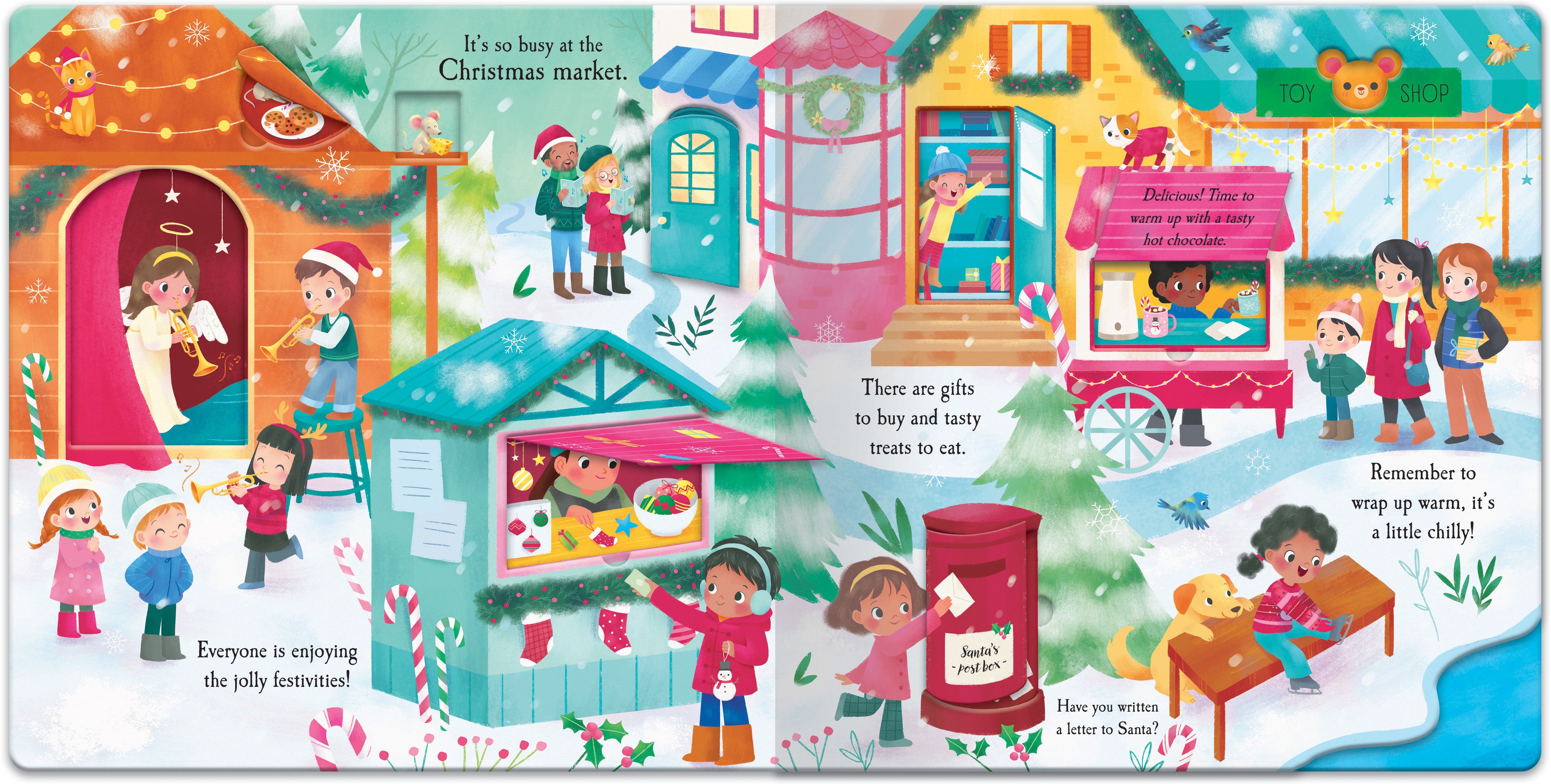 Let's Explore Christmas Town - Lift-the-Flap Book – Robert Frederick