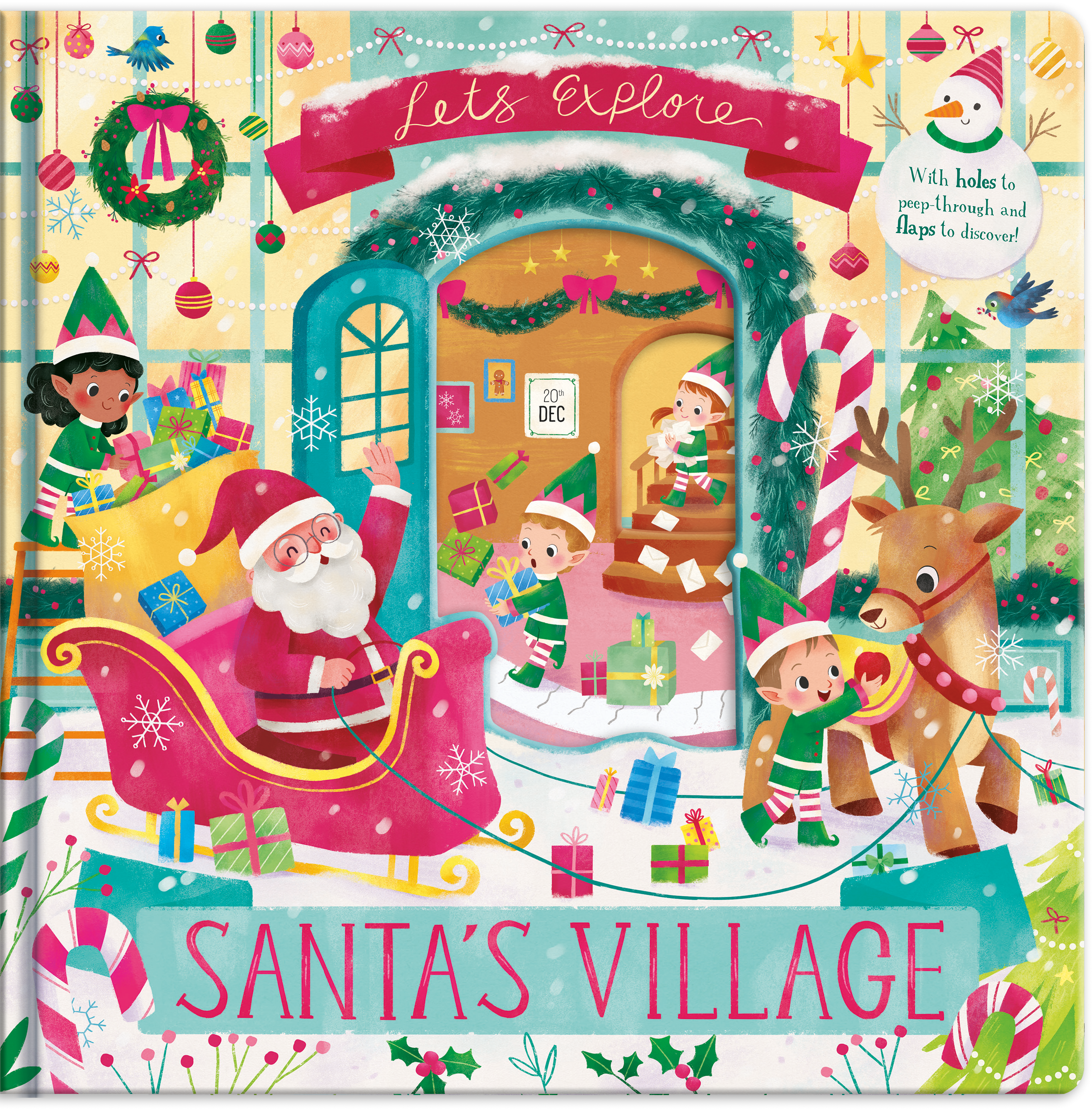 Let's Explore Santa's Village - Lift-the-Flap Book – Robert Frederick