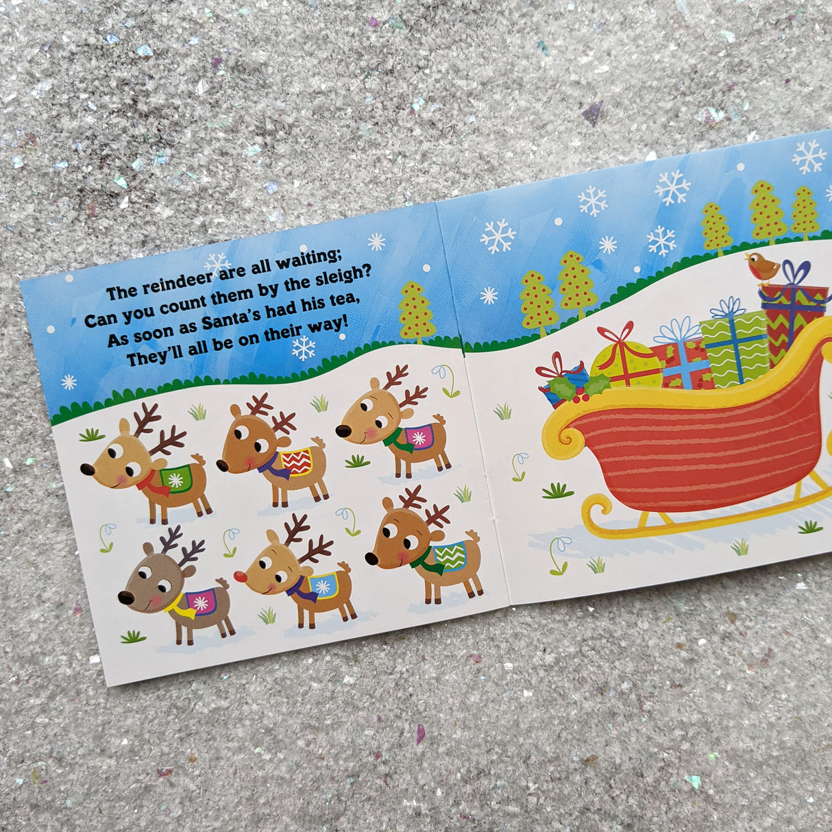 Jigsaw Puzzle & Book Set - Santa