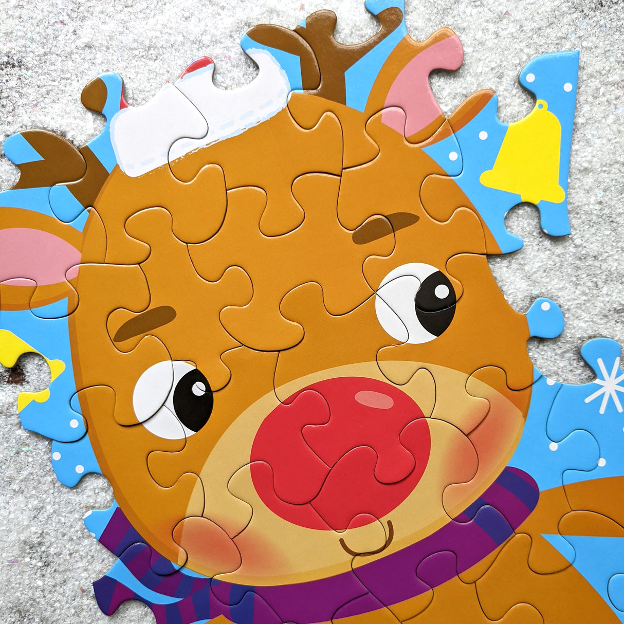 Jigsaw Puzzle & Book Set - Robbie the Reindeer