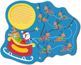Touch and Feel Puzzle and Board Book Set – Santa’s Christmas Journey - Tactile Fun For Children