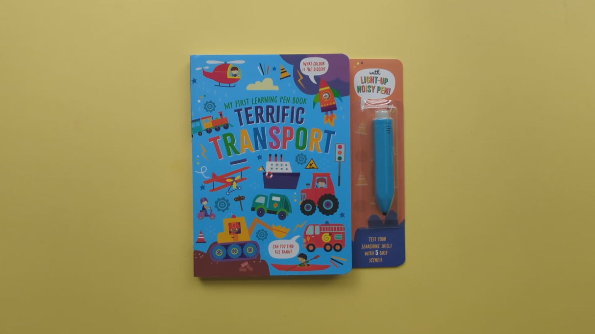 My First Learning Pen Book – Terrific Transport