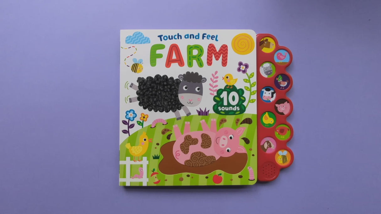 Touch and Feel Farm – 10 Button Sound Book