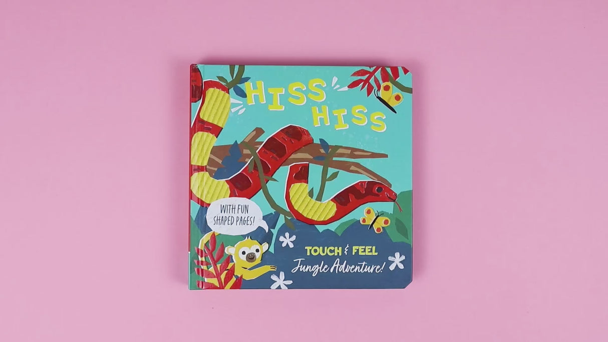 Hiss Hiss Jungle Adventure – Children’s Touch & Feel Book