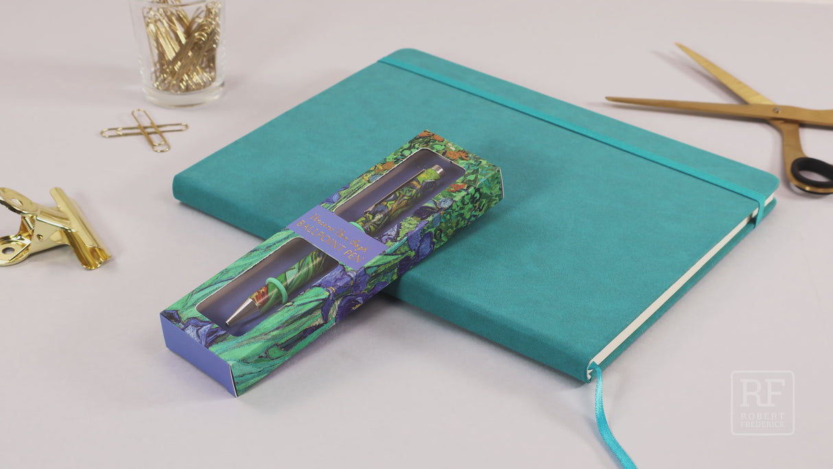 Van Gogh Irises Ballpoint Pen In Gift Box