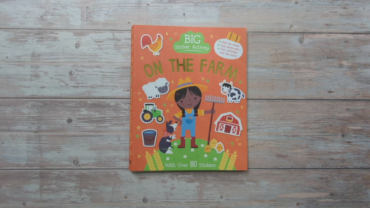 Big Sticker Activity Book – Farm