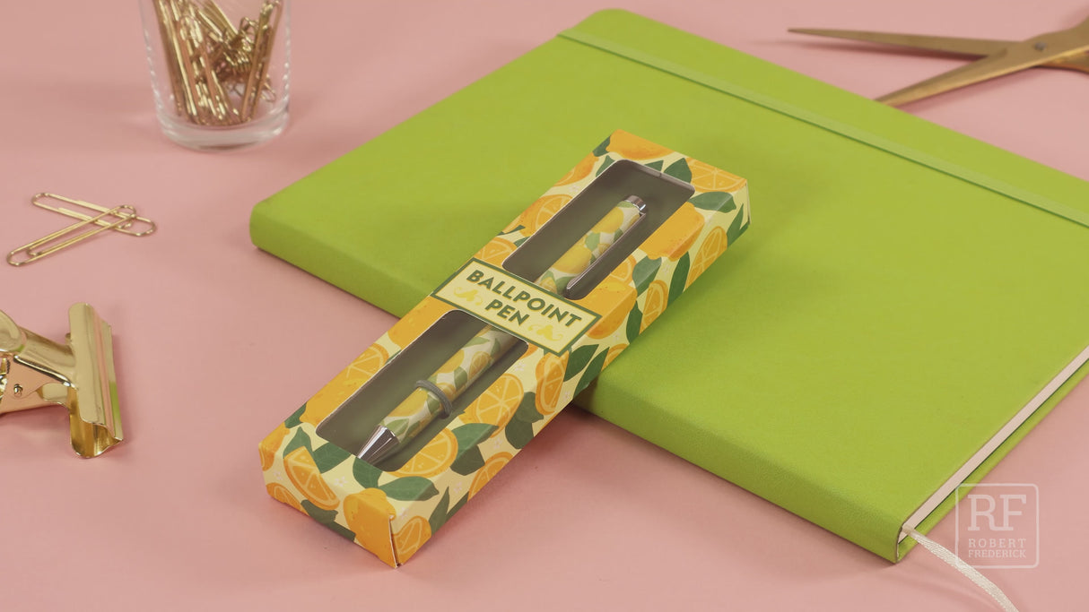 Lemons Ballpoint Pen in Gift Box