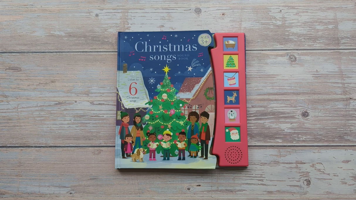 Christmas Songs - Children's 6 Button Sound Book