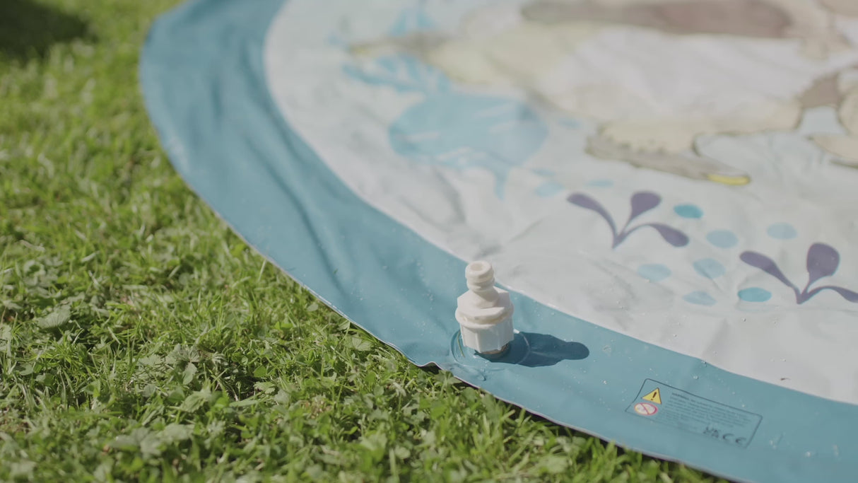 Peter Rabbit Kids Splash Pad – Outdoor Garden Water Play Mat for Children – Summer Fun Toy