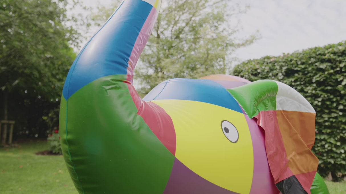 Elmer Giant Inflatable Sprinkler - Garden Water Toy