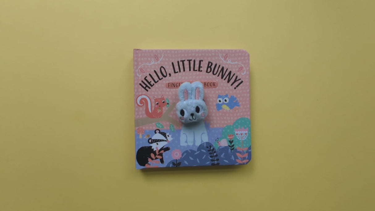 Hello Little Bunny - Children's Finger Puppet Book