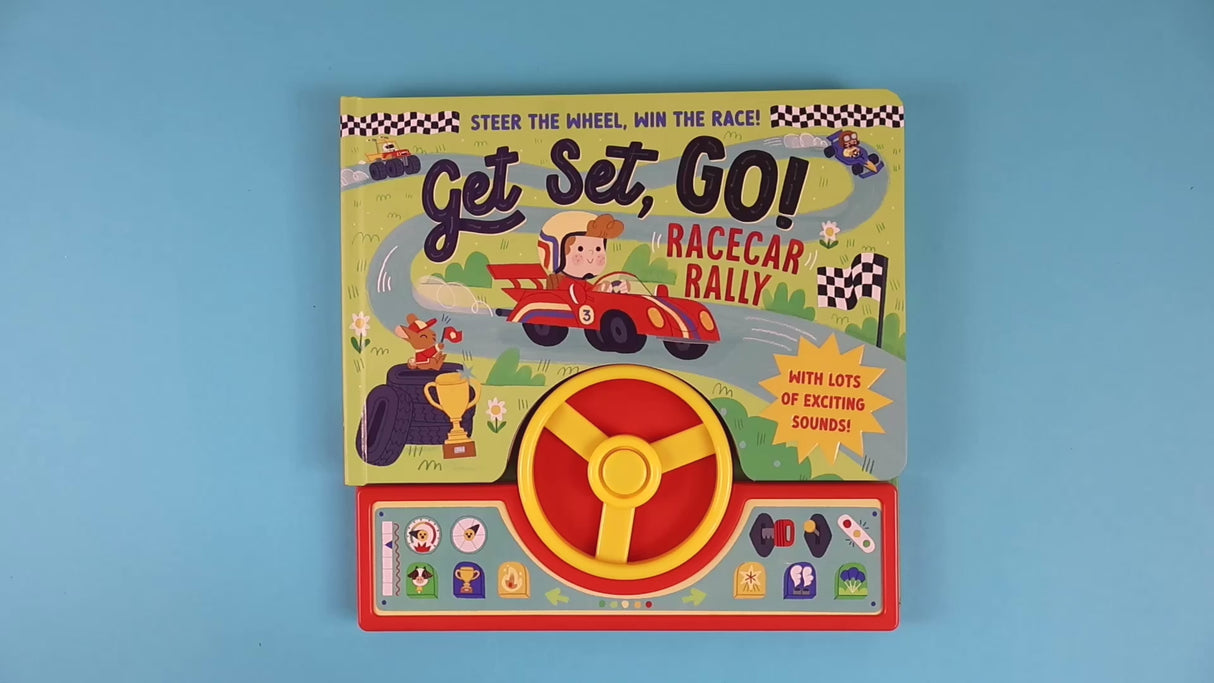 Get Set, Go! Race Car Rally Children’s Sound Book