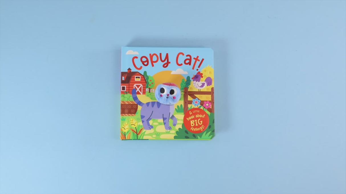 Copy Cat! Finger Puppet Board Book