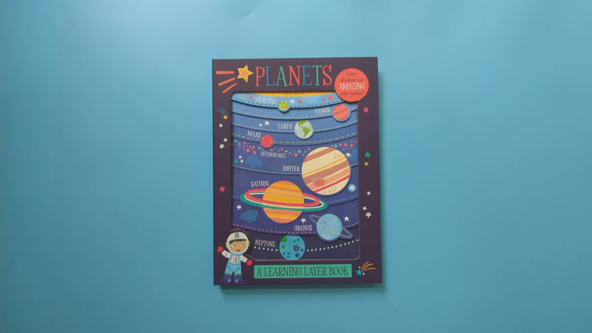 Planets - Children’s Learning Layer Book