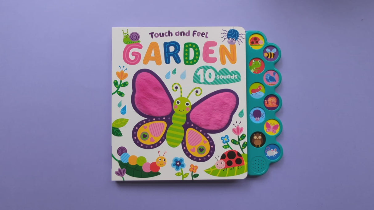 Touch and Feel Garden – 10 Button Sound Book