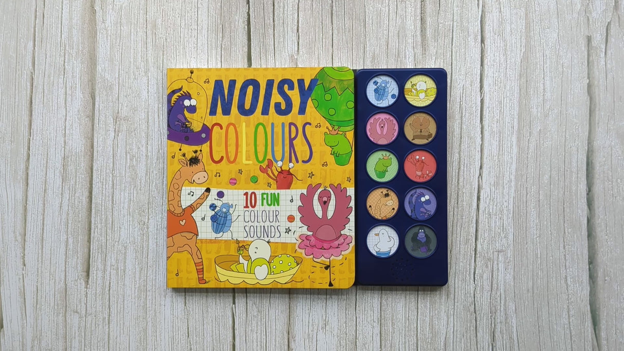 Noisy Colours - Children's 10 Button Sound Book