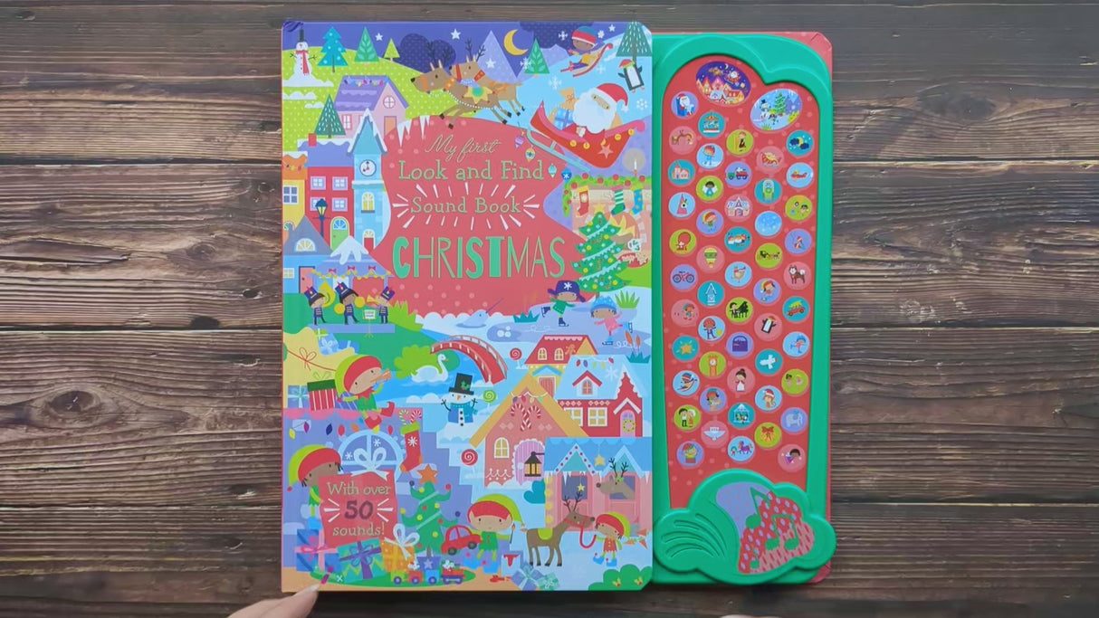 My First Look and Listen Christmas - Children's 50 Button Sound Book