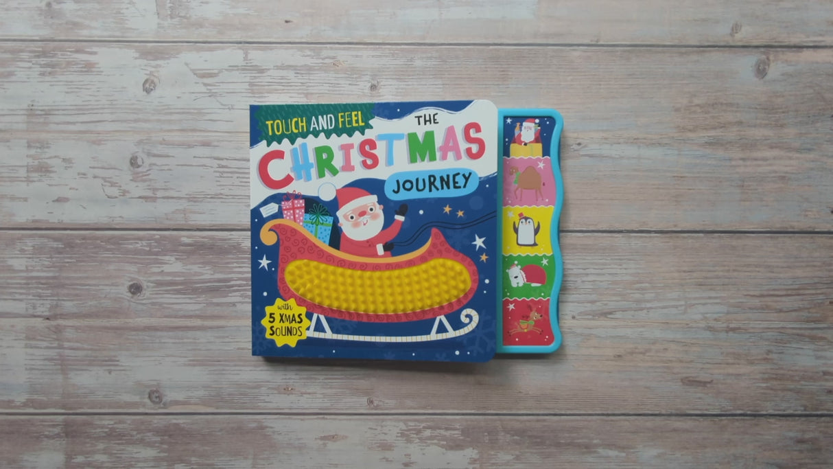 The Christmas Journey - Children's Touch and Feel Silicone Sound Book
